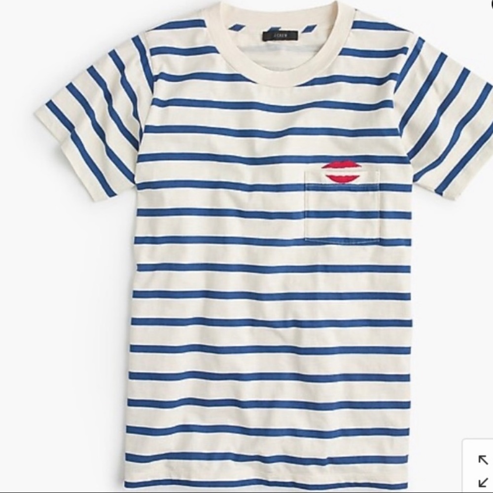 J Crew “ I beg your pardon” t-shirt